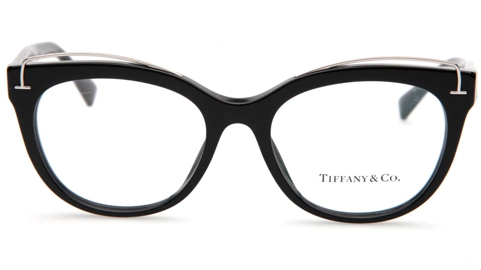 NEW TIFFANY & Co. TF 2166 8001 Black EYEGLASSES GLASSES FRAME 51-17-140 Italy - Image 2 of 4