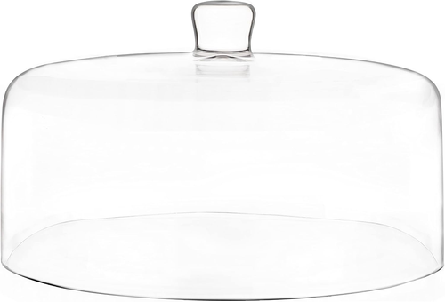 Glass Cake Dome, Cake Cover Lid for Freshness and Display | 12" Diameter - Picture 11 of 12