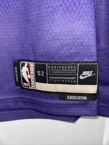 Nike Chris Paul Phoenix Suns Classic Edition NBA Swingman Jersey Mens XL Purple - Picture 3 of 4