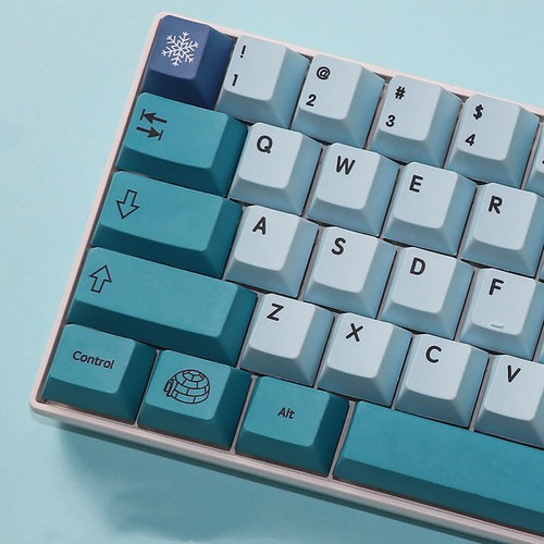 ICEBERG Theme Keycap Cherry Profile 132 Key for 68/84/104/108/ISO105 Keyboard - Picture 2 of 5