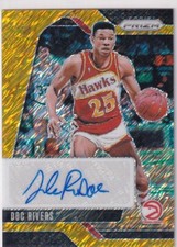 2024-25 Panini Prizm No. SIG-DOC Doc Rivers Auto Gold Shimmer 8/10
