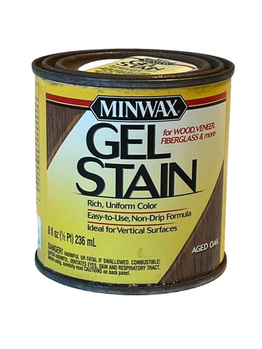 Minwax GEL STAIN 1/2 pint AGED OAK