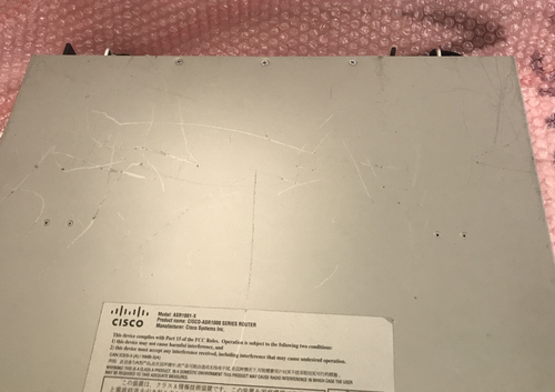Cisco ASR1001-X Aggregation Services Router w/ Dual AC - Photo 3/5