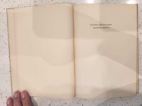 Vintage Book My Sentimental Zoo by Claire Goll HC w/ Sleeve c 1942 for Disney - Picture 4 of 11