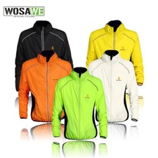 Windproof Cycling Jacket Waterproof Bike Windbreaker for Men  Women