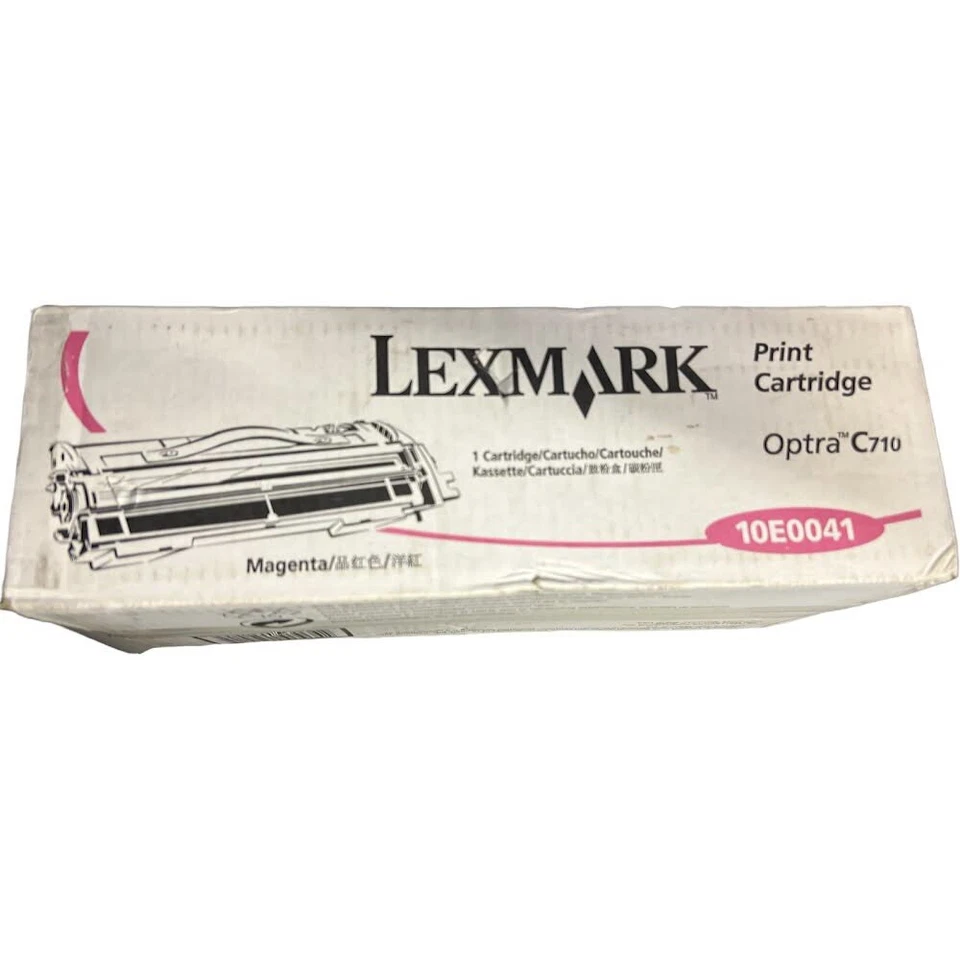 Lot of 4 Lexmark Printer Cartridges Toner Ink Optra C710 NIB - Image 4 of 4