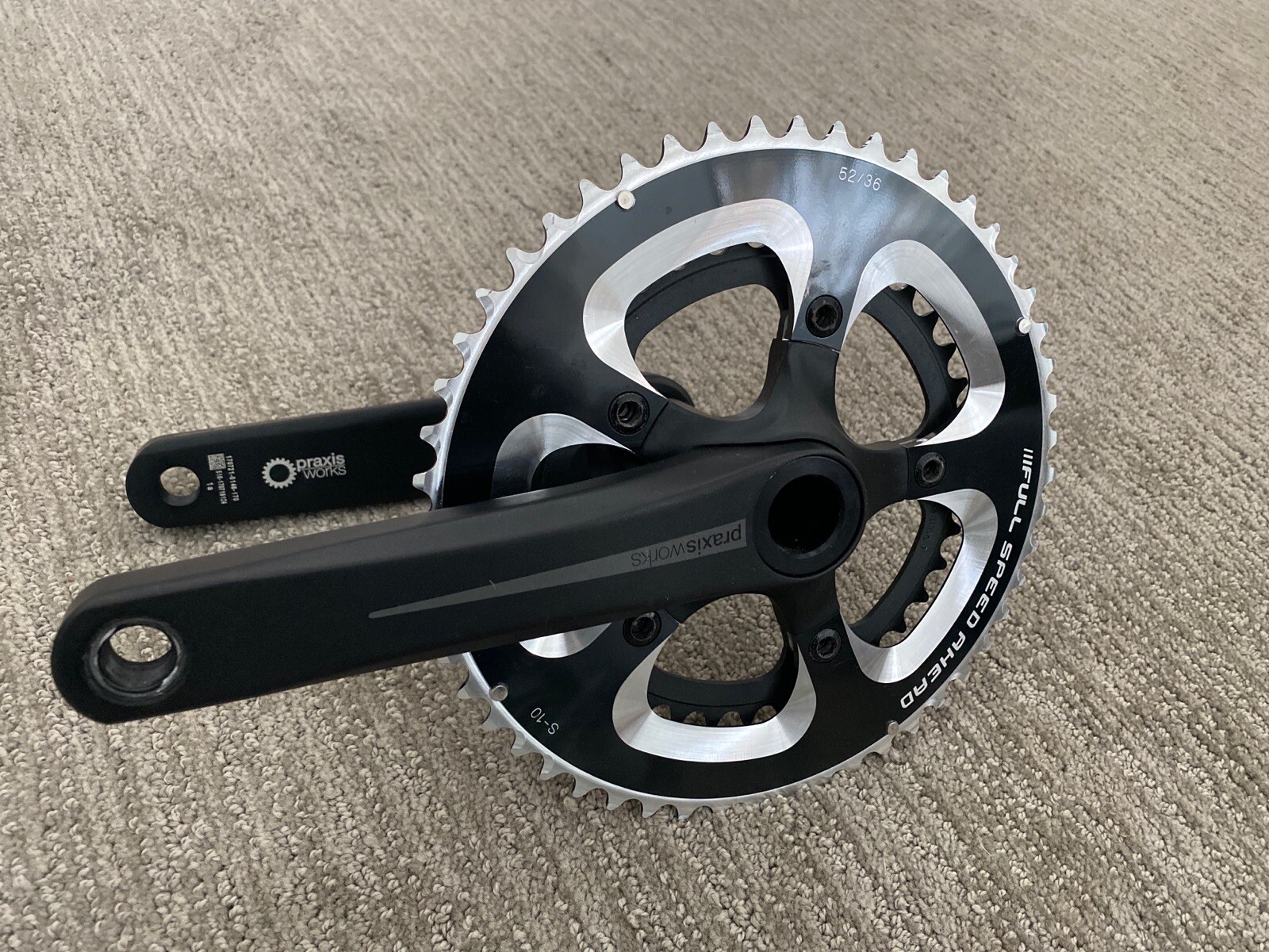 New take-off Praxis Works Turn Zayante M30 170mm with 52 36 & 38 FSA rings New take-off Praxis Works Turn Zayante M30 170mm with 52 36 & 38 FSA rings