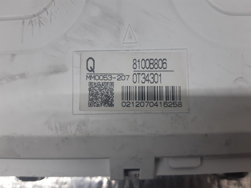MITSUBISHI OUTLNDER MK2 VELOCÍMETRO PANEL DE INSTRUMENTOS 0T34301 2012 - Imagen 12 de 12