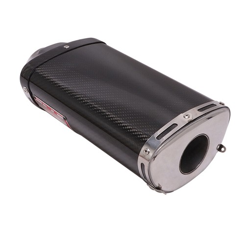 Puntas silenciador de carbono de tubo de escape universal de 51 mm para ZX6R ZX636 Ninja - Imagen 9 de 9