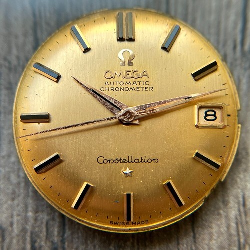 Original OMEGA Constellation 18k Gold DIAL & MOVEMENT Caliber 561 Ca 195 - Picture 3 of 11