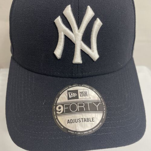 MLB New York Yankees New Era 9FORTY Core Classic Adjustable Hat Navy - Picture 2 of 10