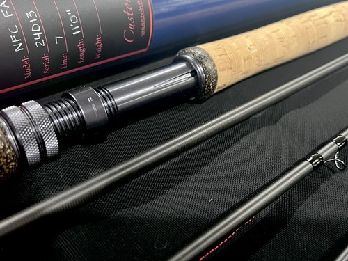 Northfork Composites FASW 1107-4 (11’0” 7wt 4pc) Switch FlyRod New/unused - Picture 3 of 5