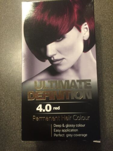 Ultimate Definition  Red Permanent Hair Colour Dye | eBay
