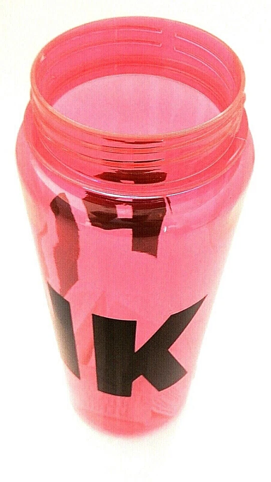 VICTORIA'S SECRET PINK COLLEGIATE WATER BOTTLE WITH RUBBER SEAL 20oz NEW - Image 4 of 4