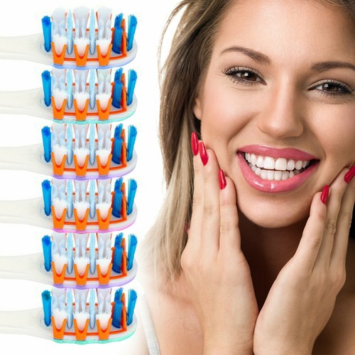 Colgate Total Massaging Toothbrush Soft Full Head Pro Tip Assorted Colors (6 Pk) - Picture 10 of 10