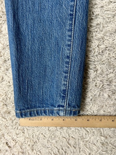 Levis Skinny Curvy Jeans Womens 30 Blue Med Wash Denim Faded Casual Retro Casual - Afbeelding 2 van 11