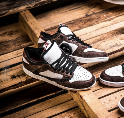 bespokeind x dunk sb low travis scott