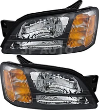 For 2003-2006 Subaru Baja Legacy Outback Headlight Halogen Set Pair