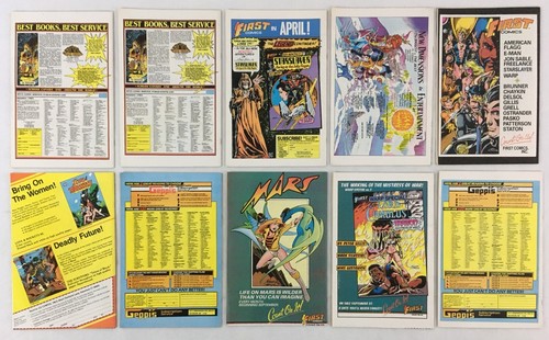 E-Man 10 Comic lot #1-10 (1983 First Comics) VF/NM 8.0/9.0 grade - Picture 3 of 3