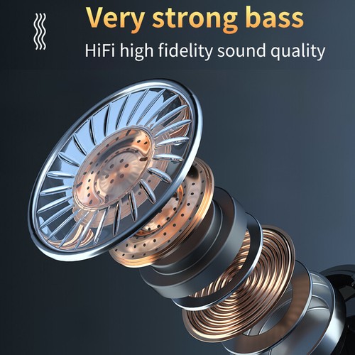 5.0 Wireless Earbuds Bluetooth Waterproof Headset Headphones Noise Cancellation - Picture 7 of 10