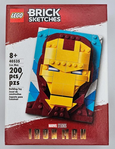 Lego 40535 - Brick Sketches Iron Man - Bild 1 von 7