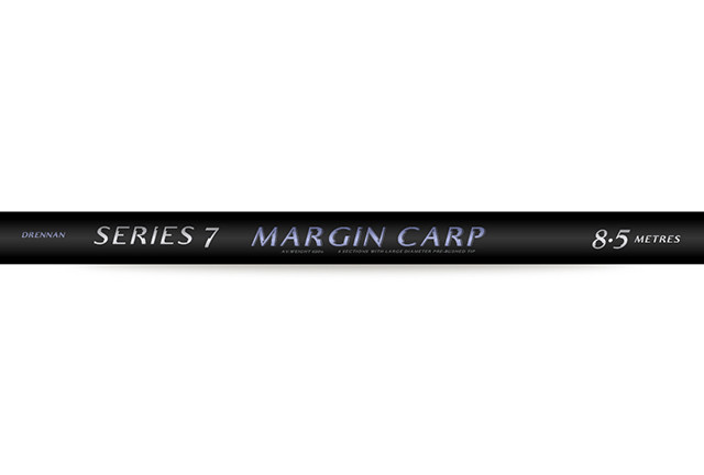 Drennan Serie 7 margen Polo 8.5m nuevo grueso poste de margen de pesca Drennan Serie 7 margen Polo 8.5m nuevo grueso poste de margen de pesca