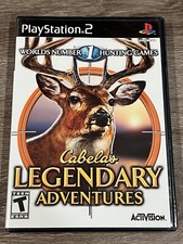 Cabela's Legendary Adventures (Sony PlayStation 2, 2008) PS2 NEW Sealed