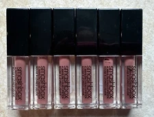 6x Smashbox Always On Liquid Lipstick Stepping Out Deep Nude Matte Travel Mini