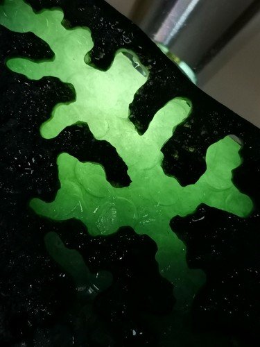 Ice Green Burma Jadeite Jade Rough Stone/大面积开窗冰淡绿天然缅甸翡翠原石/天然ビルマジェダイト原石 - Picture 9 of 12