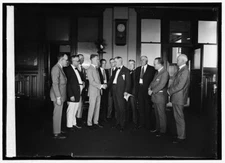 8" x 10" 1924 photo P.M.G. New & Eugene Stack, 8/15/24