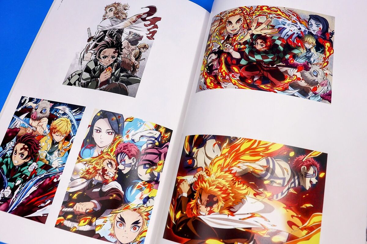 Anime Demon Slayer: Kimetsu no Yaiba Illustration Collection Vol.2