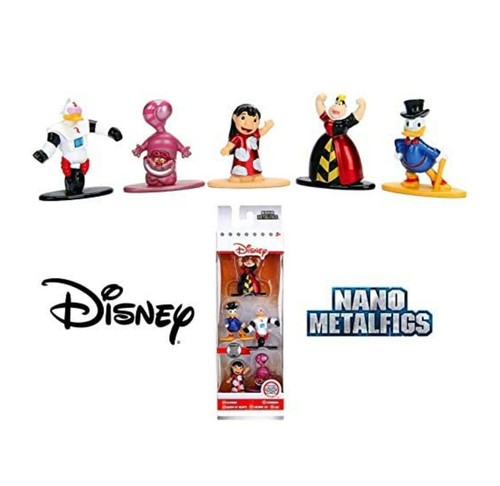 Disney Nano MetalFigs 100% Die-Cast Metal 5 Pack Figure Collector’s Set NEW - Picture 4 of 8