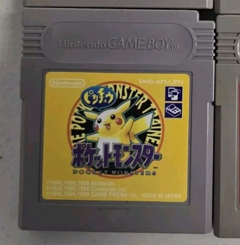 Nintendo Gameboy Pokemon Green Red Pikachu Blue Pocket Monsters Japan US Seller - Picture 4 of 8