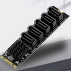 Expansion Card SATA3 6Gbps 5 Port Support SSD  Internal for M.2