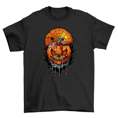 Halloween_243, funny t-shirt with a spooky twist! Premium cotton, Unisex Printed - Picture 1 of 46