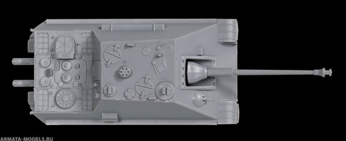 Zvezda #6183 - 1:100 Jagdpanther German Heavy Tank Destroyer Sd.Kfz.173 - Bild 4 von 5