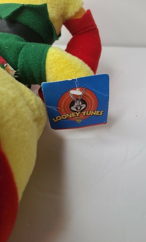 Vintage 1998 Ace Looney Tunes Tweety Bird Elf 12" Plush with tag - Picture 9 of 11