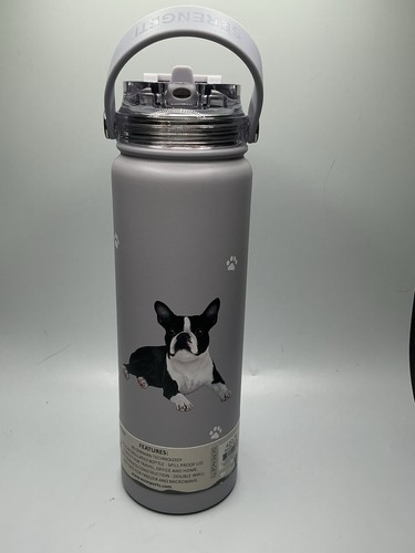 Serengeti Ultimate Water Bottle - Boston Terrier (Brand New) - Picture 2 of 7