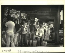 1979 Press Photo Jefferson Parish School Board teacher strike - nob42609