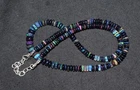 16"Natural Ethiopian Opal Welo Fire Opal Gemstone Bead Necklace