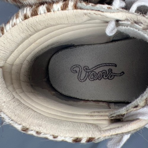 Rare Vans Pony Hair High Tops Cheetah Print Sample Women’s 9 Unreleased - Picture 8 of 18