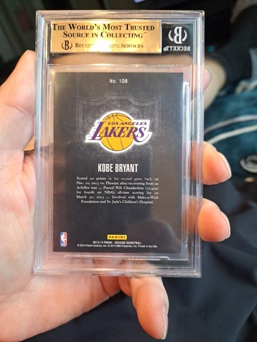 2013 CRUSADE KOBE BRYANT......BGS 9.5 GEM MINT - Bild 2 von 2