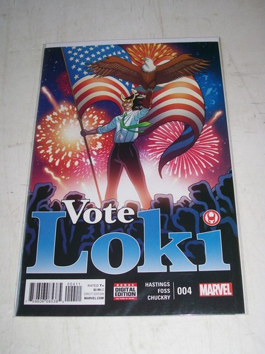 Vote Loki #1 2 3 4 1-4 Main Cover VF Complete series Marvel 2016 - Bild 5 von 5