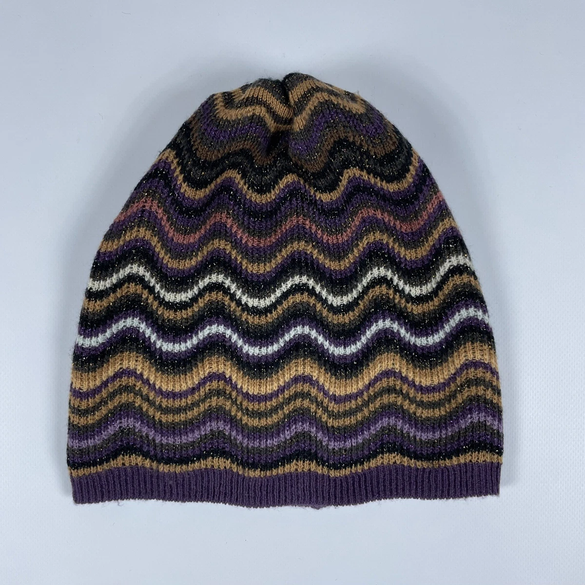 M Missoni Beanie Hat With Logo back Missoni Hats for Women | The RealReal main image 2