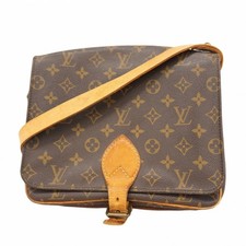 Louis Vuitton Monogram Cartouchiere GM Shoulder Bag M51252 Brown W... GZl1c356