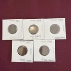 lot of 5 indian head pennies - C24