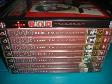 R.O.D. The TV Vol. 1-7 Complete Series (DVD) + Read or Die Movie