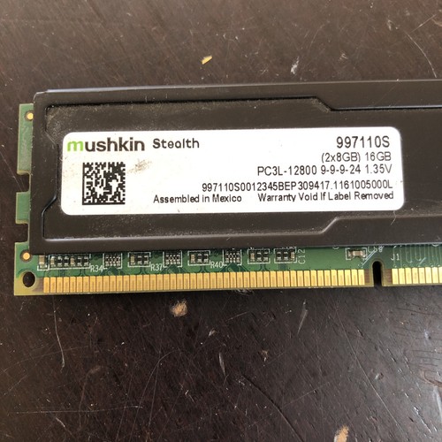 Mushkin Stealth 16GB (2x8GB) PC3L-12800 Heatsink RAM - Picture 3 of 3
