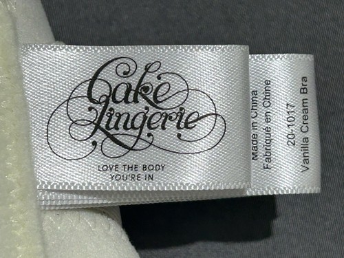 Cake Lingerie Nursing Bra 32H Vanilla Cream Underwired Unlined - Picture 8 of 10