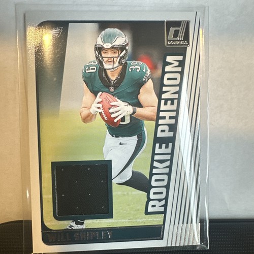2024 Panini Donruss - Rookie Phenom Jerseys #RPJ-WSH Will Shipley (MEM, RC) - Bild 1 von 2